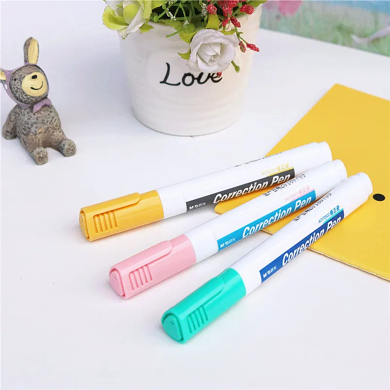 1PCS Writing error correction pen student cute school correction fluid Office correction tape
1PCS Writing error correction pen student cute school correction fluid Office correction tape