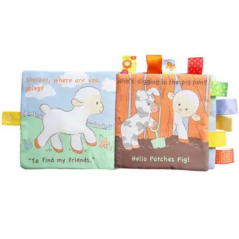 Animal Sheep Soft Cloth Baby Intelligence Development Learn Picture Cognize Book Aug 28
Animal Sheep Soft Cloth Baby Intelligence Development Learn Picture Cognize Book Aug 28