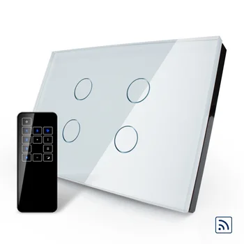 Livolo US/AU Standard, Touch Switch, Crystal Waterproof Glass Touch Screen Light Switch& Touch Remote
Livolo US/AU Standard, Touch Switch, Crystal Waterproof Glass Touch Screen Light Switch& Touch Remote