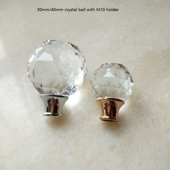 2pieces/lot 30mm/40mm crystal faceted ball with M10 holder Chandelier Crystal Ball Lighting Pendant table/wall lamp Parts
2pieces/lot 30mm/40mm crystal faceted ball with M10 holder Chandelier Crystal Ball Lighting Pendant table/wall lamp Parts