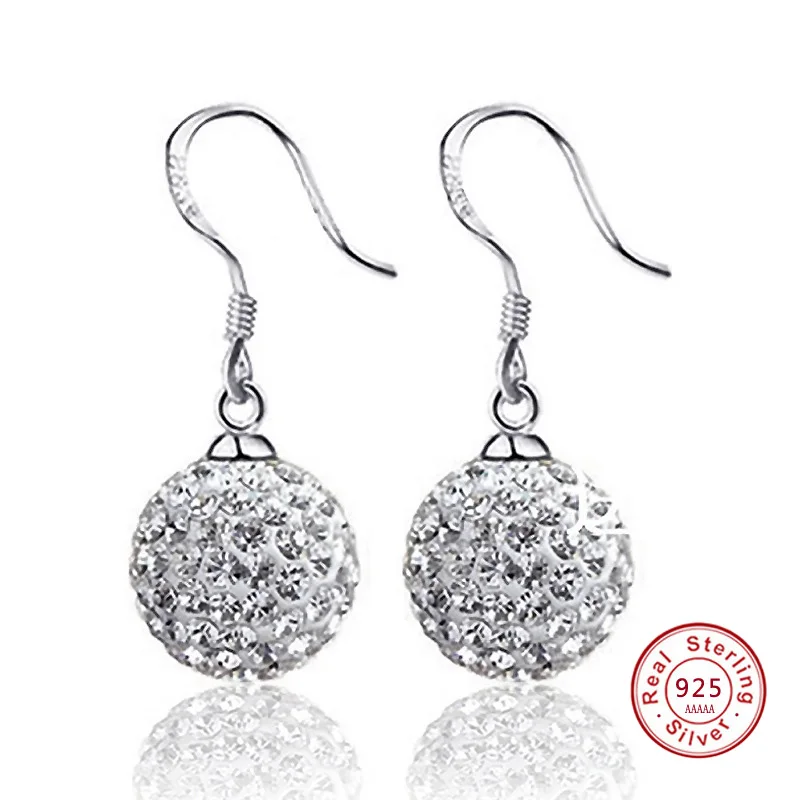 Newset Pendientes 925 sterling silver Imitated Crystal Earrings for Women Brinco Jewlery Statement Crystal Stud Earrings ohrstec
Newset Pendientes 925 sterling silver Imitated Crystal Earrings for Women Brinco Jewlery Statement Crystal Stud Earrings ohrstec