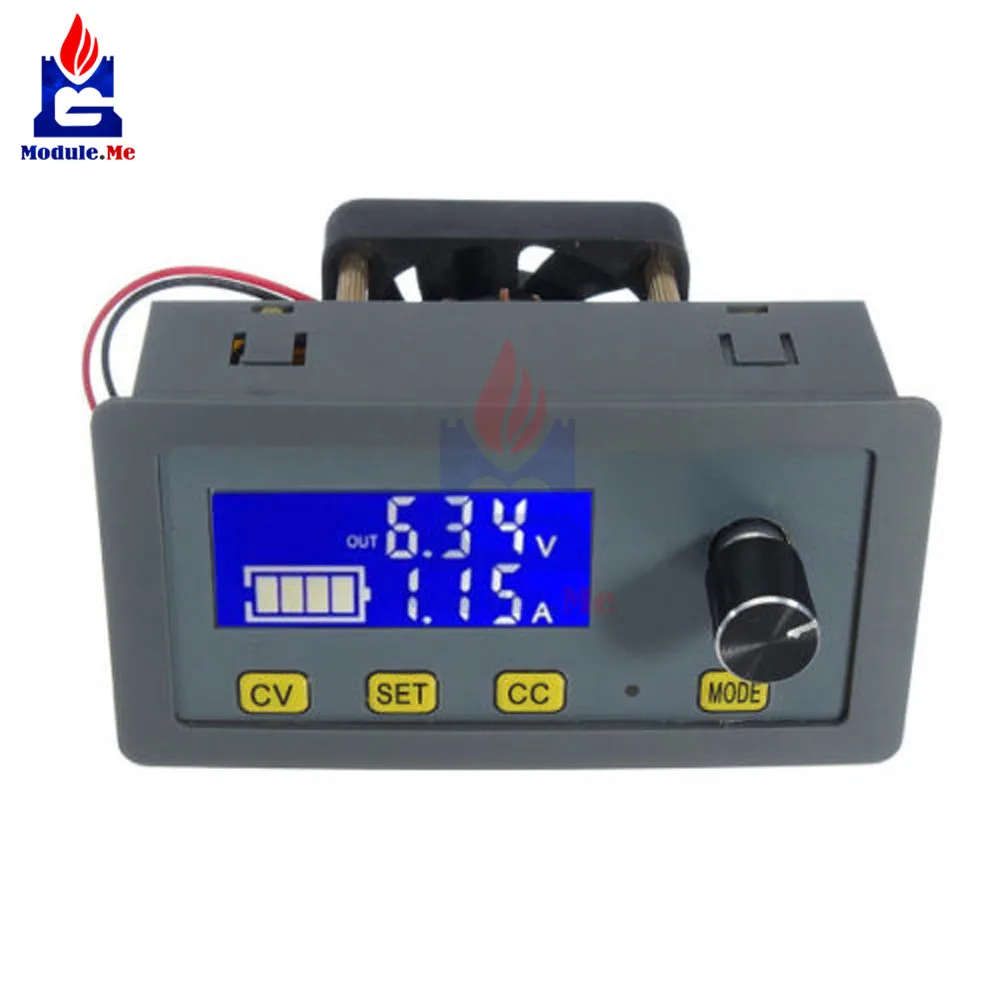 5A LCD Digital Fan DC-DC Step Down Module 160W Adjustable Voltage Regulator 6V-32V to 0-32V DC-DC Step Down Converter
5A LCD Digital Fan DC-DC Step Down Module 160W Adjustable Voltage Regulator 6V-32V to 0-32V DC-DC Step Down Converter
