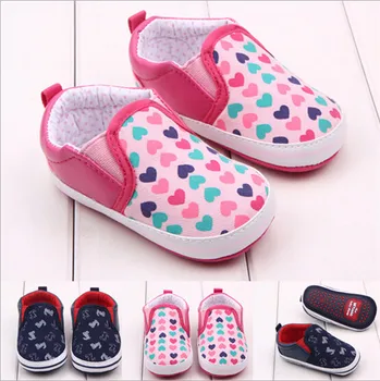 Baby Shoes First Walkers Lovely Heart Newborn Crib Shoes Hard Sole Infants Boys Girs Crib Shoes
Baby Shoes First Walkers Lovely Heart Newborn Crib Shoes Hard Sole Infants Boys Girs Crib Shoes