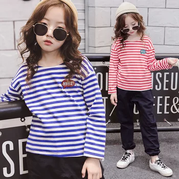 2020 New Girls Clothing Sets Teens Kids Clothes Sports Suit Children Long Sleeve Striped T-shirts + Pants Ensemble Fille 10 12
2020 New Girls Clothing Sets Teens Kids Clothes Sports Suit Children Long Sleeve Striped T-shirts + Pants Ensemble Fille 10 12