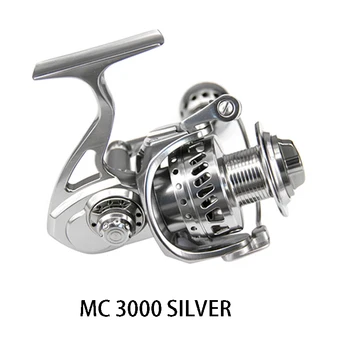 DEUKIO Fishing Reel MC3000 MC4000 MC5000 MC6000 Metal Casting 12BB Aluminum Stainless Steel Spinning Reel Fishing Tackle Pesca
DEUKIO Fishing Reel MC3000 MC4000 MC5000 MC6000 Metal Casting 12BB Aluminum Stainless Steel Spinning Reel Fishing Tackle Pesca