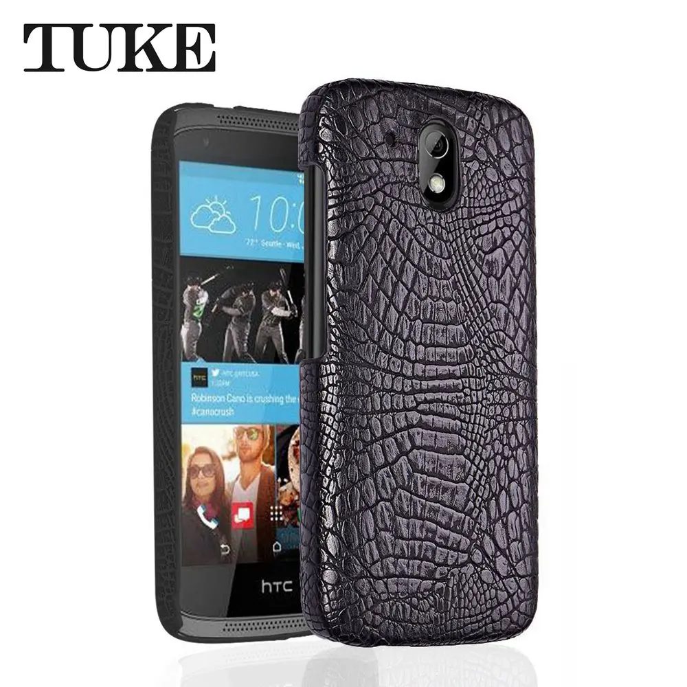 Чехол с крокодиловым узором TUKE для HTC Desire 526g жесткий чехол двумя Sim картами 526 HTC526
