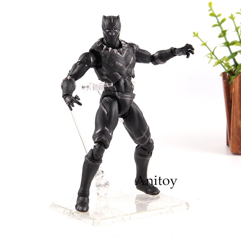 Marvel Captain America Civil War Hot Toys Black Panther Movable PVC Black Panther Figure Action Collection Model Toys for Boy
Marvel Captain America Civil War Hot Toys Black Panther Movable PVC Black Panther Figure Action Collection Model Toys for Boy