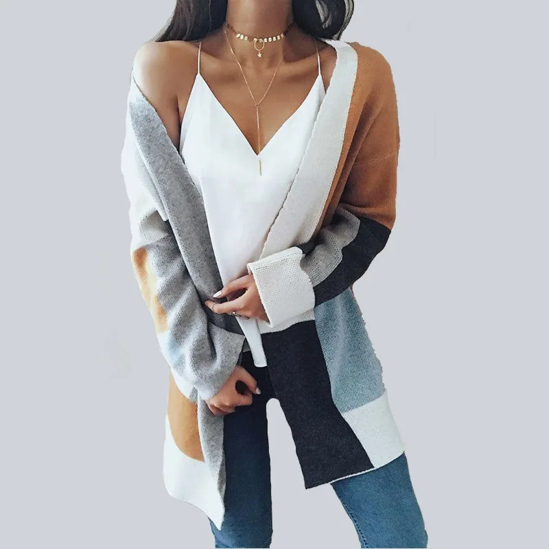 Autumn and winter new women's office lady commuter cardigan sweater female large size loose sweater women's jacket
Autumn and winter new women's office lady commuter cardigan sweater female large size loose sweater women's jacket