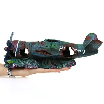 1pcs 2 size Resin Fish Tank Ornament Cave Aquarium Decoration Damaged Battleplane Plane
1pcs 2 size Resin Fish Tank Ornament Cave Aquarium Decoration Damaged Battleplane Plane