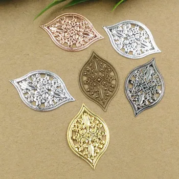 40*25mm Vintage Filigree Lip Flower Charms Connectors Blanks Metal Bu Yao Hair Sticks Jewelry Accessories Findings Multi-color
40*25mm Vintage Filigree Lip Flower Charms Connectors Blanks Metal Bu Yao Hair Sticks Jewelry Accessories Findings Multi-color