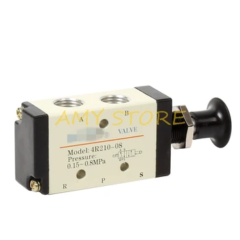 1Pc 5 Port 2 Position 1/4" 3/8" 1/2" BSP Hand Operated Air Valve Manual Pneumatic Controller 4R210-08 4R310-10 4R410-15
1Pc 5 Port 2 Position 1/4" 3/8" 1/2" BSP Hand Operated Air Valve Manual Pneumatic Controller 4R210-08 4R310-10 4R410-15