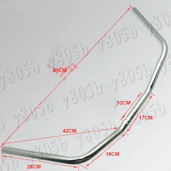 Universal Motorcycle Chrome Drag Handlebars 1" 25MM Bars For Honda Yamaha Suzuki Kawasaki Custom Chopper Cruisers
Universal Motorcycle Chrome Drag Handlebars 1" 25MM Bars For Honda Yamaha Suzuki Kawasaki Custom Chopper Cruisers