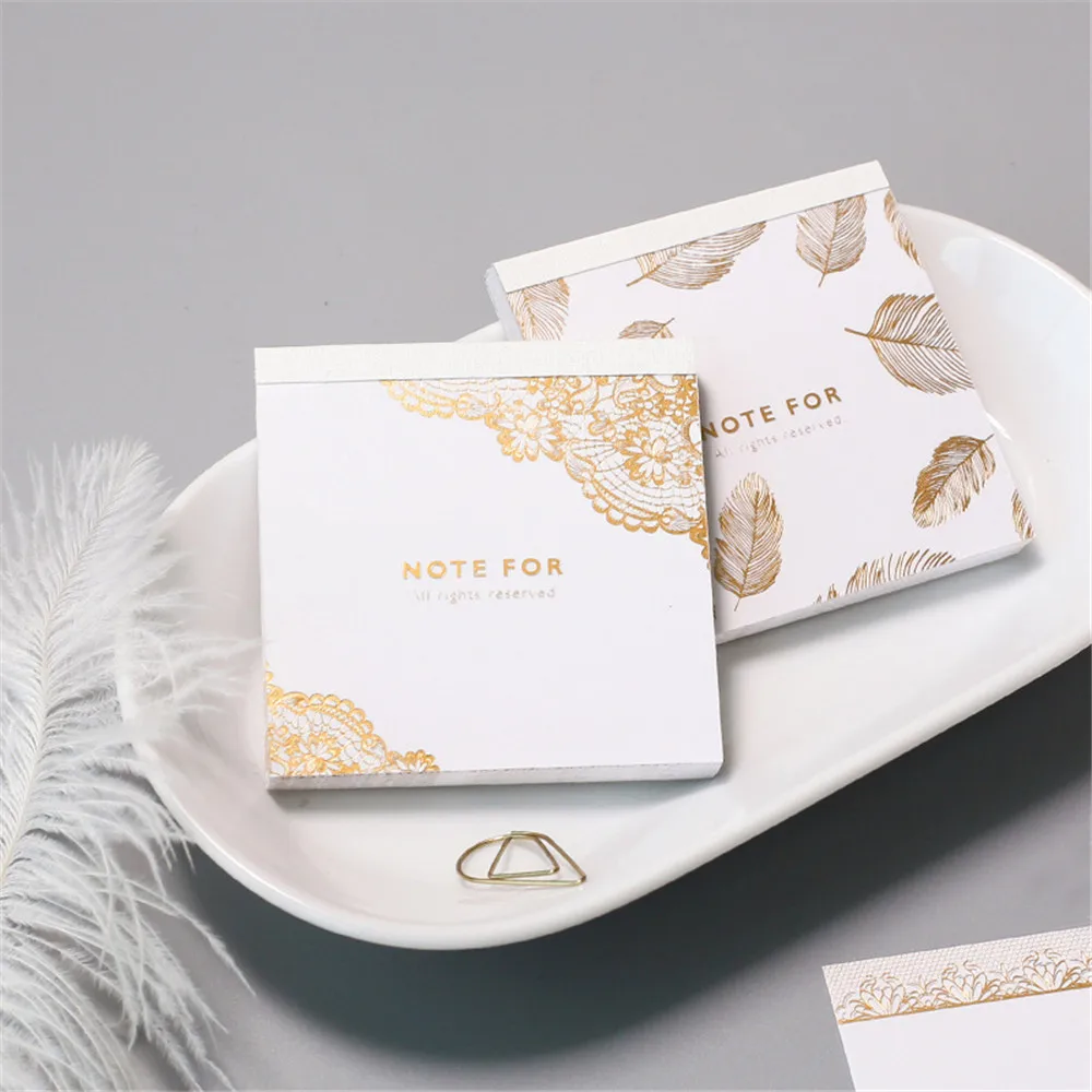 30 Sheets Gilding Memo Pad Paper Sticker Notepad Kawaii Sticky Notes Scrapbooking Sticker Papelaria Writing Note Office Supplies
30 Sheets Gilding Memo Pad Paper Sticker Notepad Kawaii Sticky Notes Scrapbooking Sticker Papelaria Writing Note Office Supplies