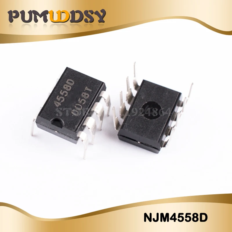 3PCS IC JRC DIP-8 JRC4580D Operational Amplifiers NEW GOOD QUALITY