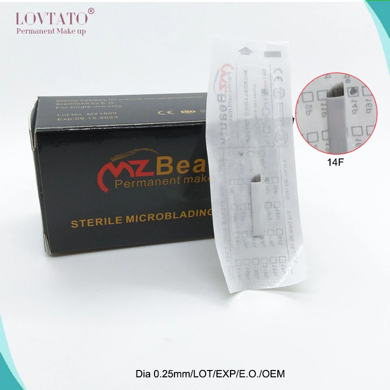 Microblading Needles 14 pins Embroidery Pen Pernement Makeup Eyebrow Tattoo needle microagulhamento igne 3D microblade agujas
Microblading Needles 14 pins Embroidery Pen Pernement Makeup Eyebrow Tattoo needle microagulhamento igne 3D microblade agujas