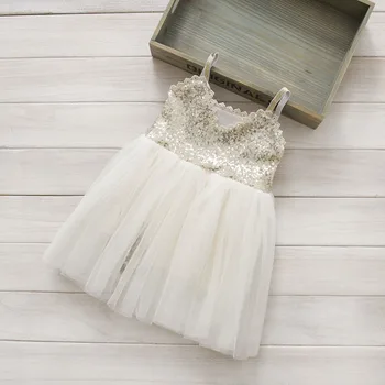 2018 Summer Girls Slip Dresses Front Back Both Sequins Gauze Ballet TUTU Dress Performance Dress
2018 Summer Girls Slip Dresses Front Back Both Sequins Gauze Ballet TUTU Dress Performance Dress