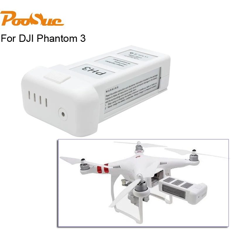 Аккумулятор 4500 мА · ч для дрона DJI Phantom 3 SE | Электроника