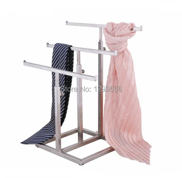 Multifunction High-grade stainless steel Silk Scarf display rack Wraps Shawl Necktie Tie purse handbag display stand holder rack
Multifunction High-grade stainless steel Silk Scarf display rack Wraps Shawl Necktie Tie purse handbag display stand holder rack