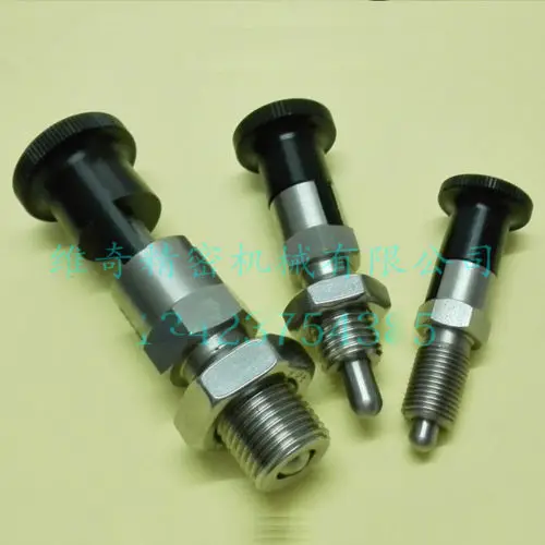 1Pcs M5 M6 M8 M10 M12 M16 M20 indexing pin spring self-locking locating pins plunger
1Pcs M5 M6 M8 M10 M12 M16 M20 indexing pin spring self-locking locating pins plunger