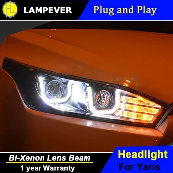Lampever Styling for Toyota Yaris Headlights 2014-2015 New Yaris LED Headlight DRL Bi Xenon Lens High Low Beam Parking Fog Lamp
Lampever Styling for Toyota Yaris Headlights 2014-2015 New Yaris LED Headlight DRL Bi Xenon Lens High Low Beam Parking Fog Lamp
