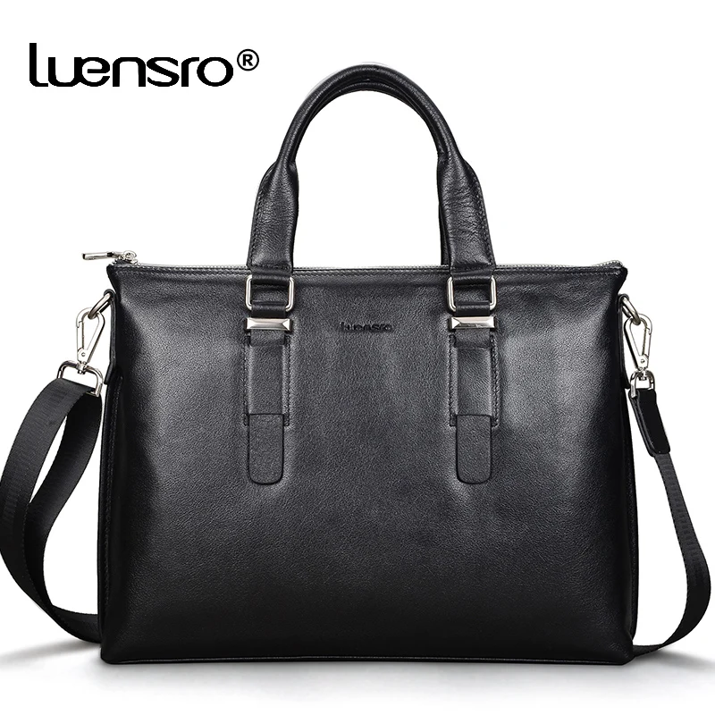 Briefcase Genuine Cow Leather Men Messenger Shoulder Bags High Quality Men's Briefcase Bag Business Handbag For Men Male Bag
Briefcase Genuine Cow Leather Men Messenger Shoulder Bags High Quality Men's Briefcase Bag Business Handbag For Men Male Bag