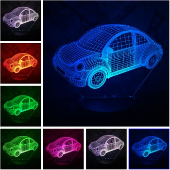 3D Boy Cars USB Touch Led Table Desk Lamparade mesa infantil noche Bedroom Gradient Home Party Decor Illusion Lamp Child Gift
3D Boy Cars USB Touch Led Table Desk Lamparade mesa infantil noche Bedroom Gradient Home Party Decor Illusion Lamp Child Gift
