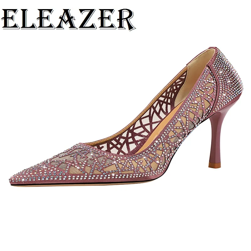 New Style Fashion Crystal Bling High heels Ladies Pumps Pinted toe woman Shoes Women Thine Heels Party Sandals
New Style Fashion Crystal Bling High heels Ladies Pumps Pinted toe woman Shoes Women Thine Heels Party Sandals