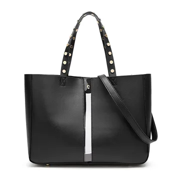 new wild large capacity rivets handbag inside bag European and American fashion Tote bag shoulder Messenger bag women
new wild large capacity rivets handbag inside bag European and American fashion Tote bag shoulder Messenger bag women