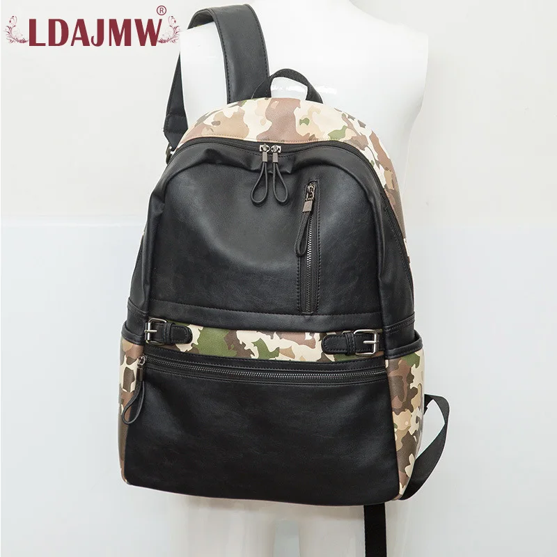 LDAJMW College Student Backpack PU Camouflage Men's Backpack 14inch Laptop Bag School Backpack
LDAJMW College Student Backpack PU Camouflage Men's Backpack 14inch Laptop Bag School Backpack
