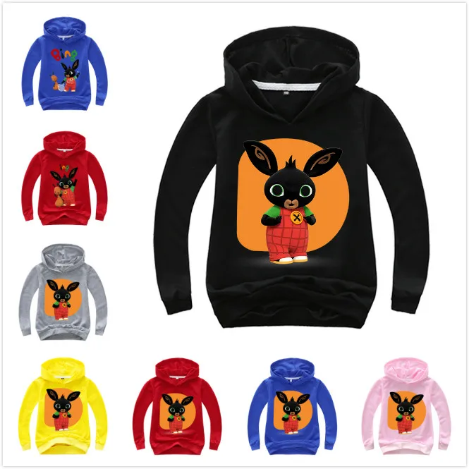 Stock Autumn Rabbit Bing Bunny Hoodies Kids Sweatshirts Kids Hooded Girls Clothes Top Children Clothing Boys Shirt Sportswear
Stock Autumn Rabbit Bing Bunny Hoodies Kids Sweatshirts Kids Hooded Girls Clothes Top Children Clothing Boys Shirt Sportswear