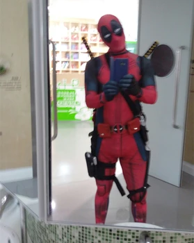 halloween Avengers Cosplay Deadpool Costume Full Body Jumpsuit for adults with eye mask
halloween Avengers Cosplay Deadpool Costume Full Body Jumpsuit for adults with eye mask