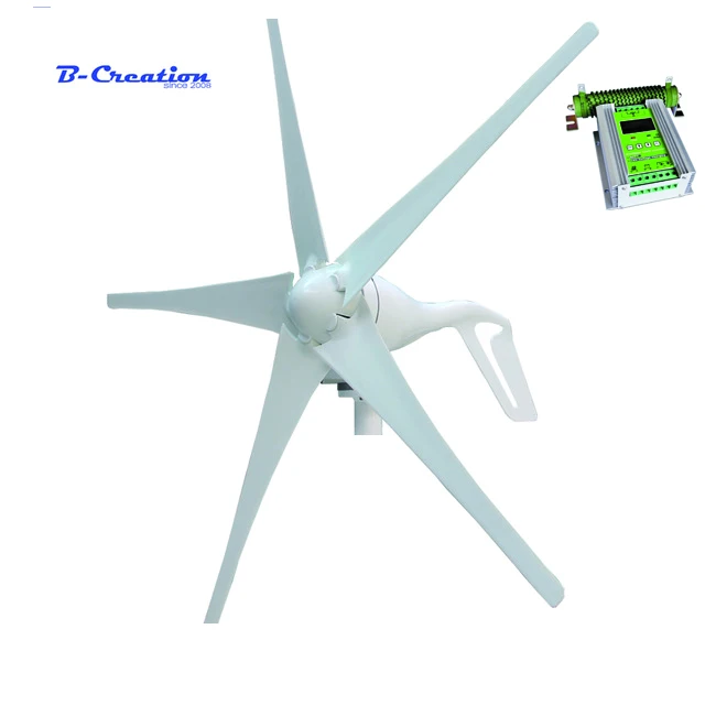 400Watts Wind Turbine Max Power 600W 5 Blades Small Wind mill Low Start up Wind Generator+ MPPT Wind Solar Hybrid Controller
400Watts Wind Turbine Max Power 600W 5 Blades Small Wind mill Low Start up Wind Generator+ MPPT Wind Solar Hybrid Controller