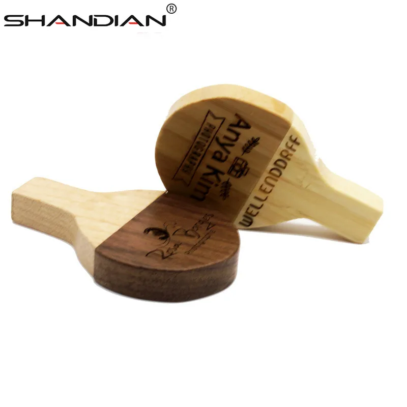 SHANDIAN hot wooden racket (over 10 pcs free logo) Custom engraving Flash drive wood USB Memory Stick 4GB 8GB 16GB 32GB 64G
SHANDIAN hot wooden racket (over 10 pcs free logo) Custom engraving Flash drive wood USB Memory Stick 4GB 8GB 16GB 32GB 64G
