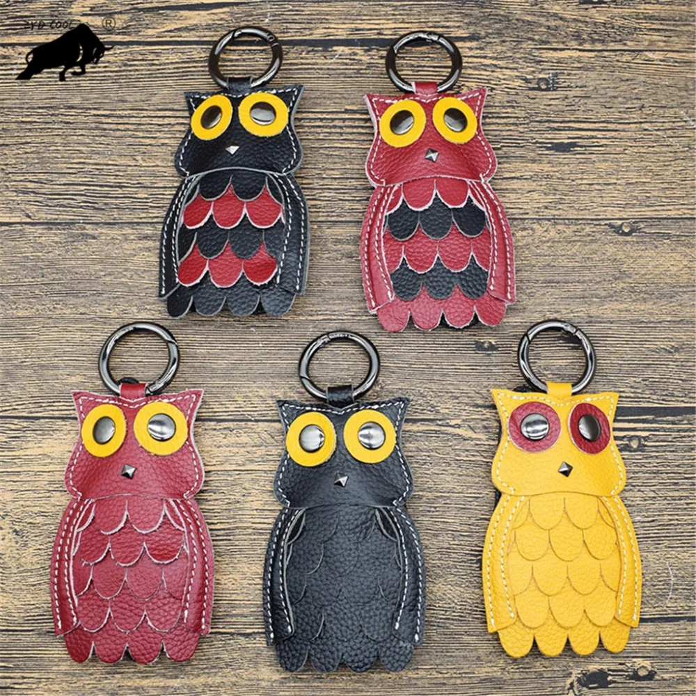 ZYD-COOL Super Personality Handmade Design Leather Housekeeper Key Wallet Rope Pulling Owl Style Key Storage Bag Car key Case 22
ZYD-COOL Super Personality Handmade Design Leather Housekeeper Key Wallet Rope Pulling Owl Style Key Storage Bag Car key Case 22