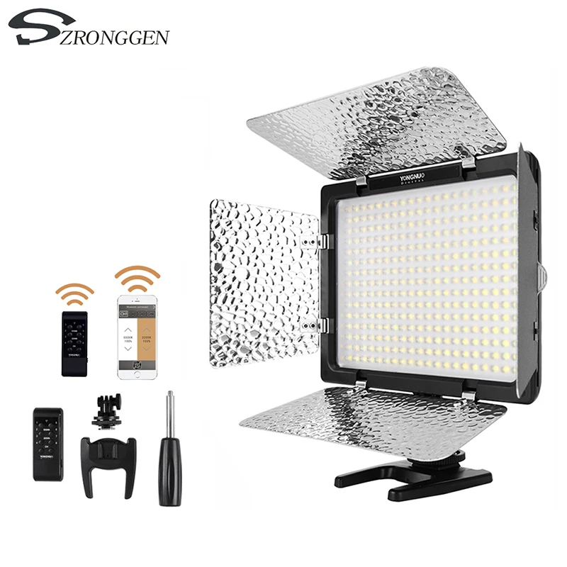 Yongnuo YN300III YN-300 III CRI95 LED Camera Video Light with Adjustable Color Temperature 3200K-5500K for Canon Nikon Olympas
Yongnuo YN300III YN-300 III CRI95 LED Camera Video Light with Adjustable Color Temperature 3200K-5500K for Canon Nikon Olympas