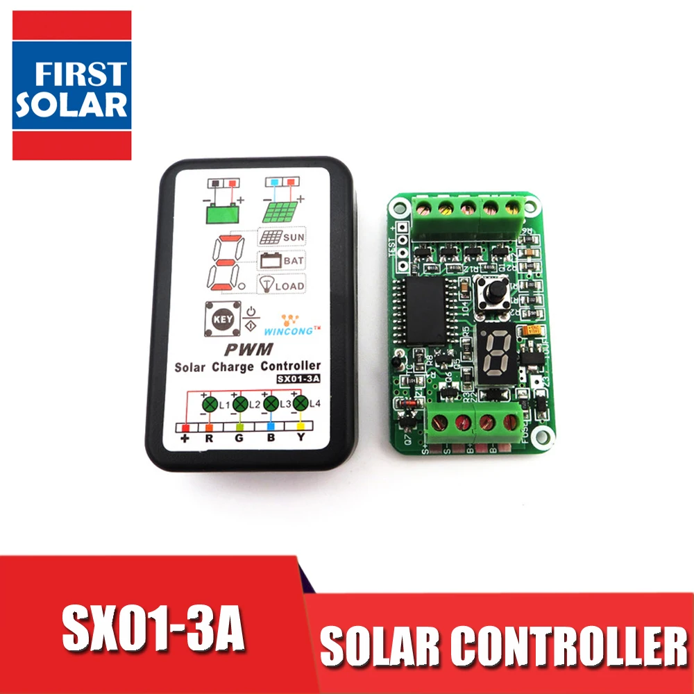 3A 6V 12V Solar Panel Charger Controllers Regulator LI-ION NI-MH LiFePO4 Battery charge Park Street Garden
3A 6V 12V Solar Panel Charger Controllers Regulator LI-ION NI-MH LiFePO4 Battery charge Park Street Garden