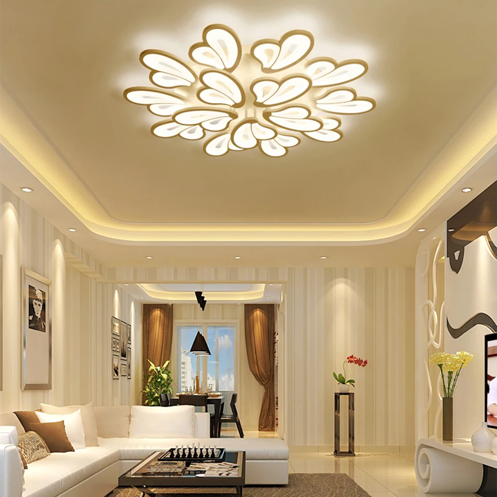 Modern Chandelier Led White Chandelier Lighting For Living Room Bedroom Dining Room Surface mounted kroonluchter
Modern Chandelier Led White Chandelier Lighting For Living Room Bedroom Dining Room Surface mounted kroonluchter