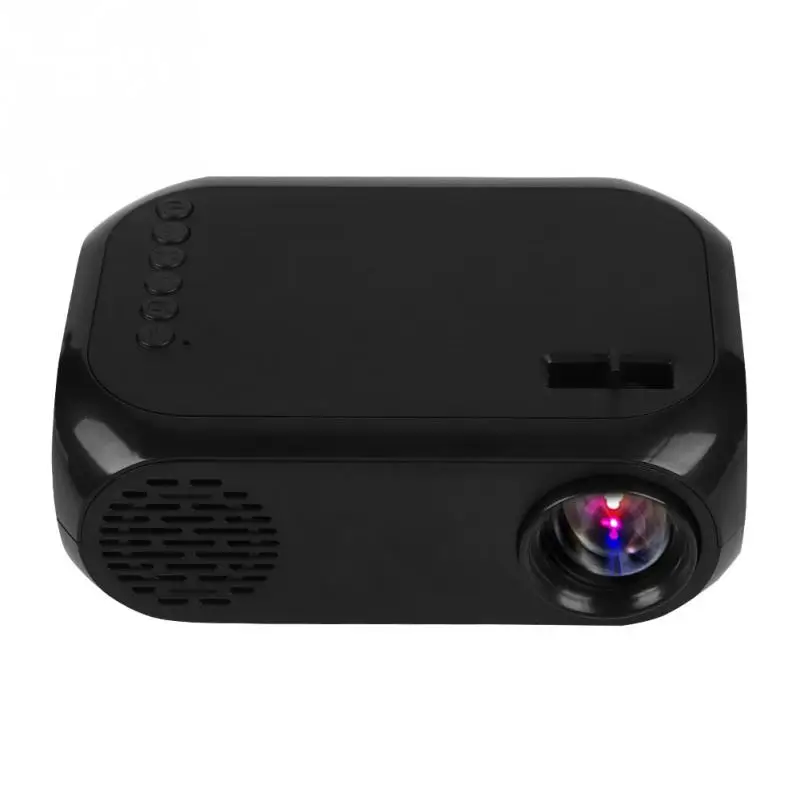 Mini 2 Portable Home LED Projector TF SD Card U Disk USB HD HDMI Black US/UK/EU/AU 110-240V
Mini 2 Portable Home LED Projector TF SD Card U Disk USB HD HDMI Black US/UK/EU/AU 110-240V