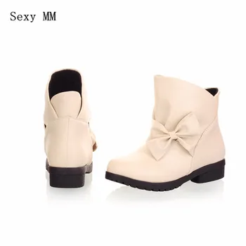 High Quality Autumn Winter Warm Plush Low Heel Ankle Boots Women Shoes Short Boots botas botte femme Plus Size 34-40.41,42,43
High Quality Autumn Winter Warm Plush Low Heel Ankle Boots Women Shoes Short Boots botas botte femme Plus Size 34-40.41,42,43