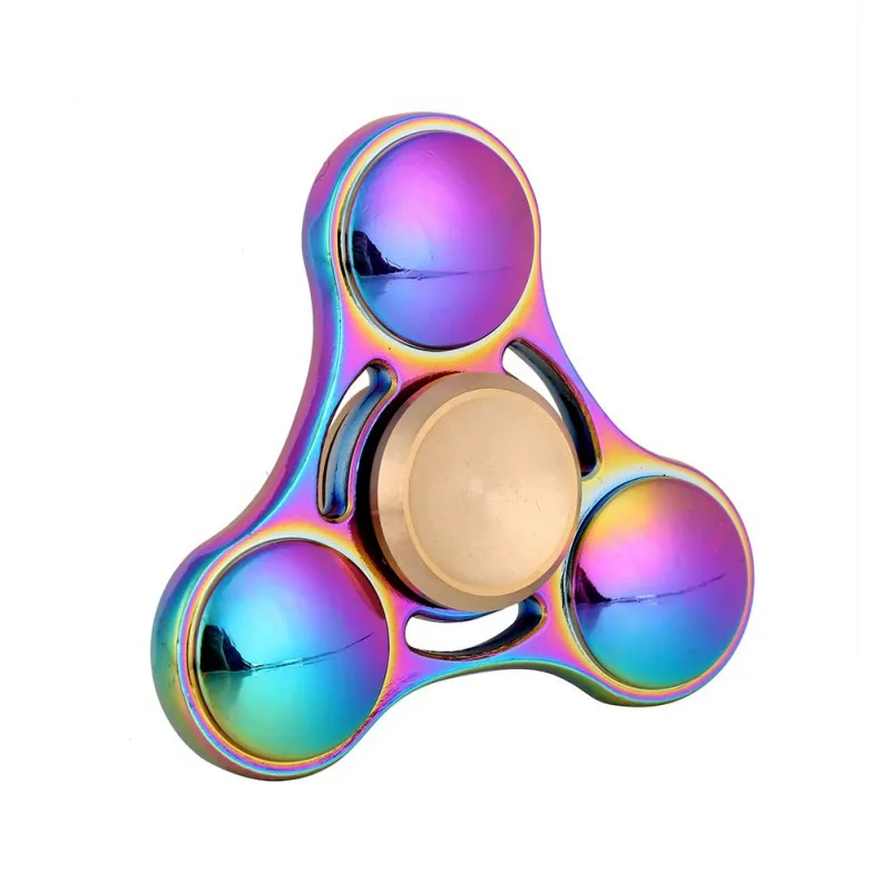 

Tri EDC Spinners Hand Spinner Metal With Box Sensory Zinc Alloy Autism ADHD Anti Stress Funny Toys Gifts 4 Styles