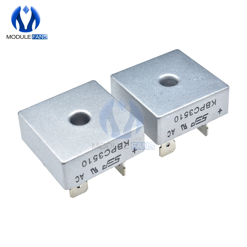 10PCS KBPC3510 35A 1000V Diode Bridge Rectifier Single Phase Bridge Rectifier 4 Four Terminals Low Reverse Leakage Current
10PCS KBPC3510 35A 1000V Diode Bridge Rectifier Single Phase Bridge Rectifier 4 Four Terminals Low Reverse Leakage Current