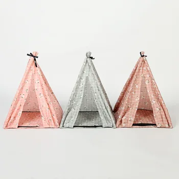 Cute Pet House Tent Shaped Pet Cozy House Cat Home Small Dog Cat Foldable Bed Cat House Puppy Kitten Bed Animals Home Products
Cute Pet House Tent Shaped Pet Cozy House Cat Home Small Dog Cat Foldable Bed Cat House Puppy Kitten Bed Animals Home Products