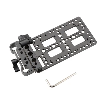 CAMVATE Versatile Battery Plate With Rod Clamp C1834
CAMVATE Versatile Battery Plate With Rod Clamp C1834