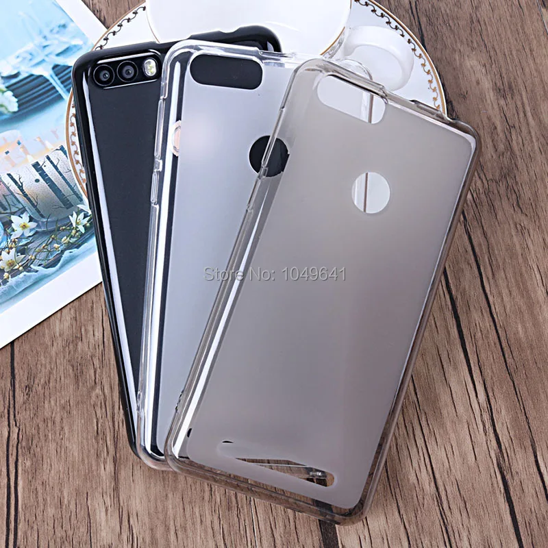 KOC3419_3_9H 2.5D Explosion-proof LCD Tempered Glass Film + Soft TPU Case for Leagoo KIICAA Power