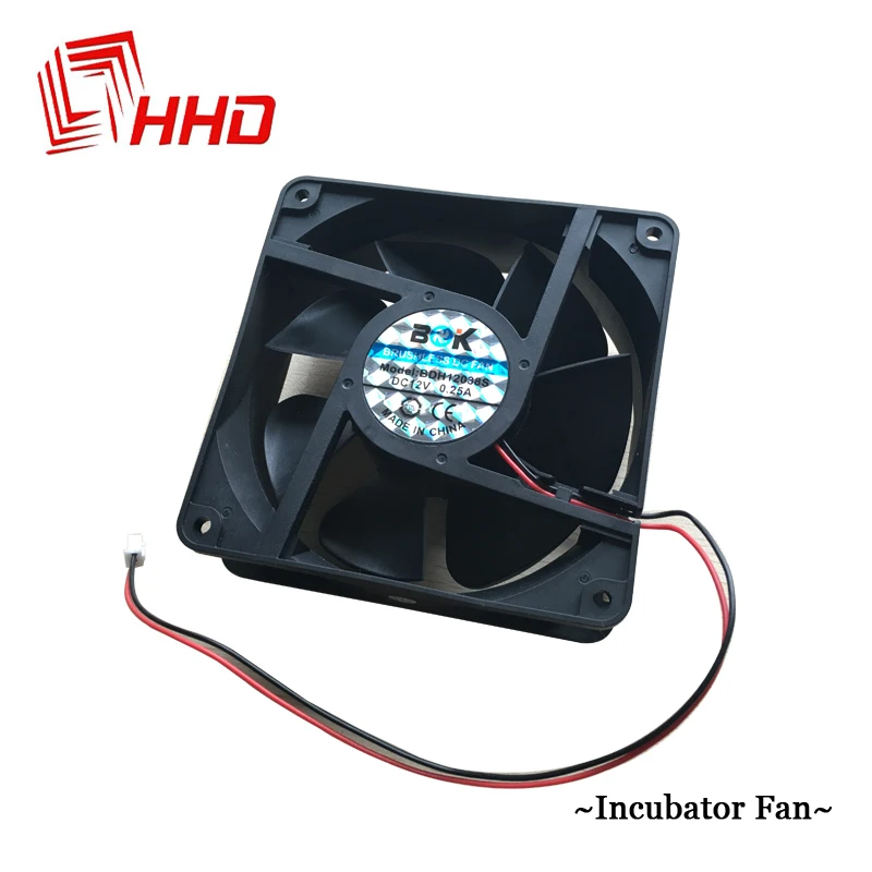 China HHD Spare Parts Small Mini Chicken Duck Quail Egg Hatchery Machine Incubator Fan for Sale
China HHD Spare Parts Small Mini Chicken Duck Quail Egg Hatchery Machine Incubator Fan for Sale