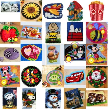 1DIY Needlework Kit Acrylic Yarn Embroidery Pillow latch hook Cushion Front Cross Stitch Pillowcase--
1DIY Needlework Kit Acrylic Yarn Embroidery Pillow latch hook Cushion Front Cross Stitch Pillowcase--