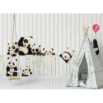 Children's Room Wall Paper Stickers Modern 3D Cartoon Panda Photo Wallpaper Murals Home Decor Self Adhesive Vinyl/Silk Wallpaper
Children's Room Wall Paper Stickers Modern 3D Cartoon Panda Photo Wallpaper Murals Home Decor Self Adhesive Vinyl/Silk Wallpaper