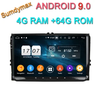 9inch touch screen 4G RAM 64G ROM android 9.0 car multimedia player for Volkswagen Magotan Caddy Passat Seat CC Polo with gps
9inch touch screen 4G RAM 64G ROM android 9.0 car multimedia player for Volkswagen Magotan Caddy Passat Seat CC Polo with gps