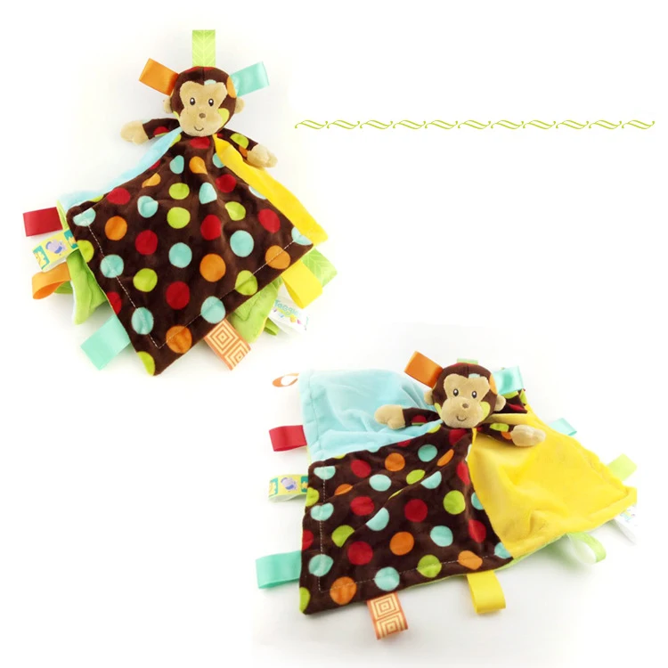 Infant Child Comfort Doll Baby Cartoon Animal Monkey Doll Baby Comfort Mobile Phone Towel Newborn Rattles Doll Baby Plush Toy
Infant Child Comfort Doll Baby Cartoon Animal Monkey Doll Baby Comfort Mobile Phone Towel Newborn Rattles Doll Baby Plush Toy