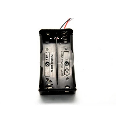 New High Quality Battery Storage Case Plastic for 2 x 18650 Box Holder Black With Wire Lead Wholesale
New High Quality Battery Storage Case Plastic for 2 x 18650 Box Holder Black With Wire Lead Wholesale